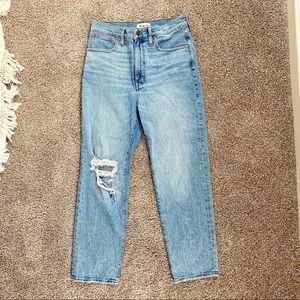 Madewell The Perfect Vintage Straight Jeans